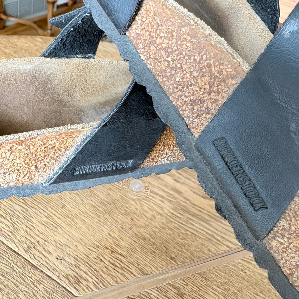 Birkenstock Mayari Women toe loop design black size 38 EU/8 US - Picture 10 of 12